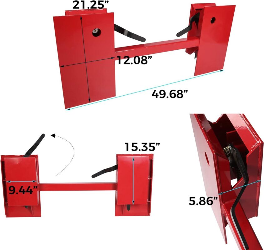 Skid Steer Quick Tach Conversion Adapter Plate Skid Steer