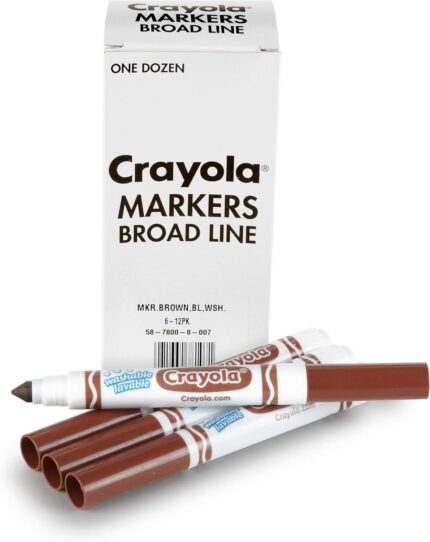 Crayola Blending Marker Kit with Decorative Case, 14 Vibrant Colors & 2  Colorless Blending Markers